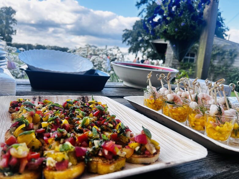 Canape food